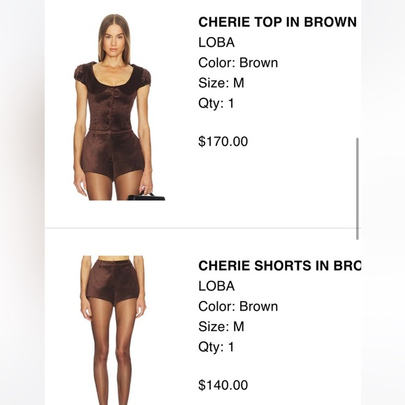 Brown Revolve Matching Set - Picture 6 of 9